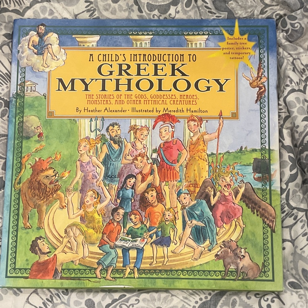 A Child's Introduction to Greek Mythology Book